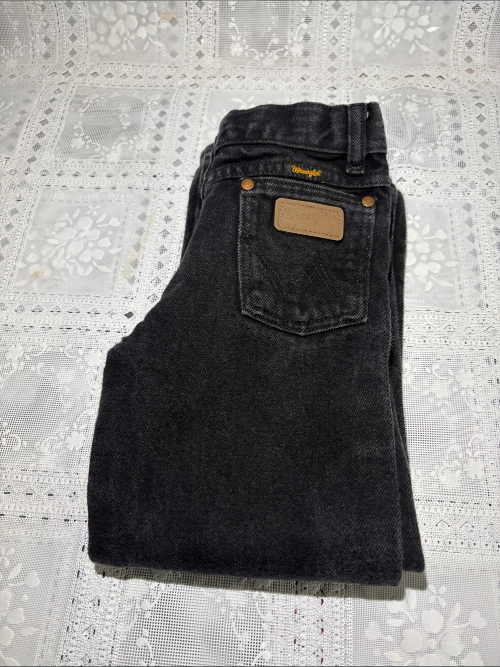 Wrangler Boy’s Black Jeans